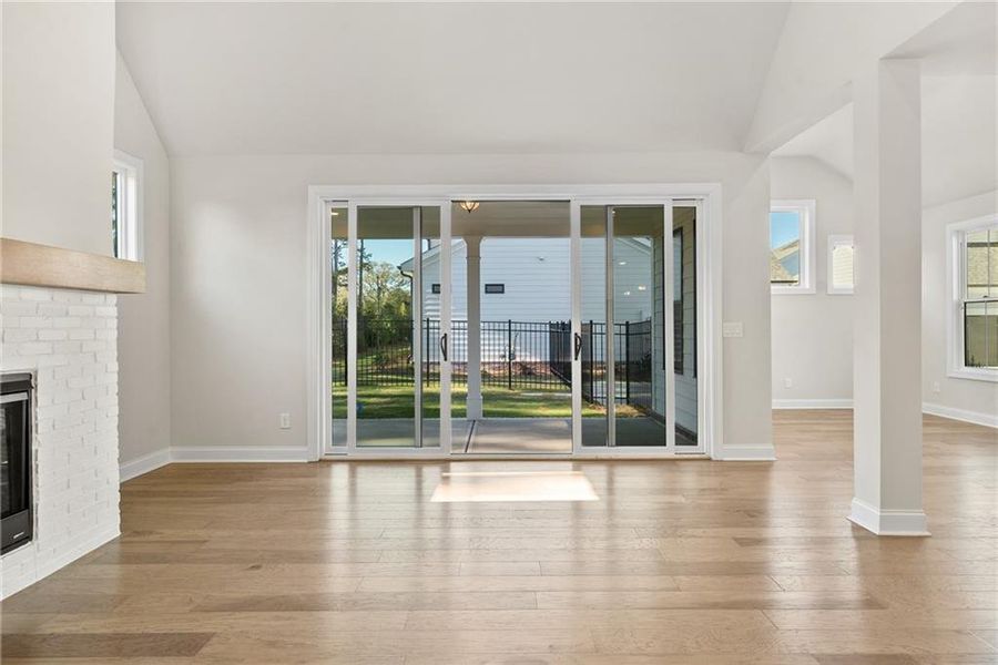 Spacious, unfurnished interior of a new home in Promenade at Sawnee Village, Cumming (Image 20). Spacious, unfurnished interior of a new home in Promenade at Sawnee Village, Cumming (Image 20).
