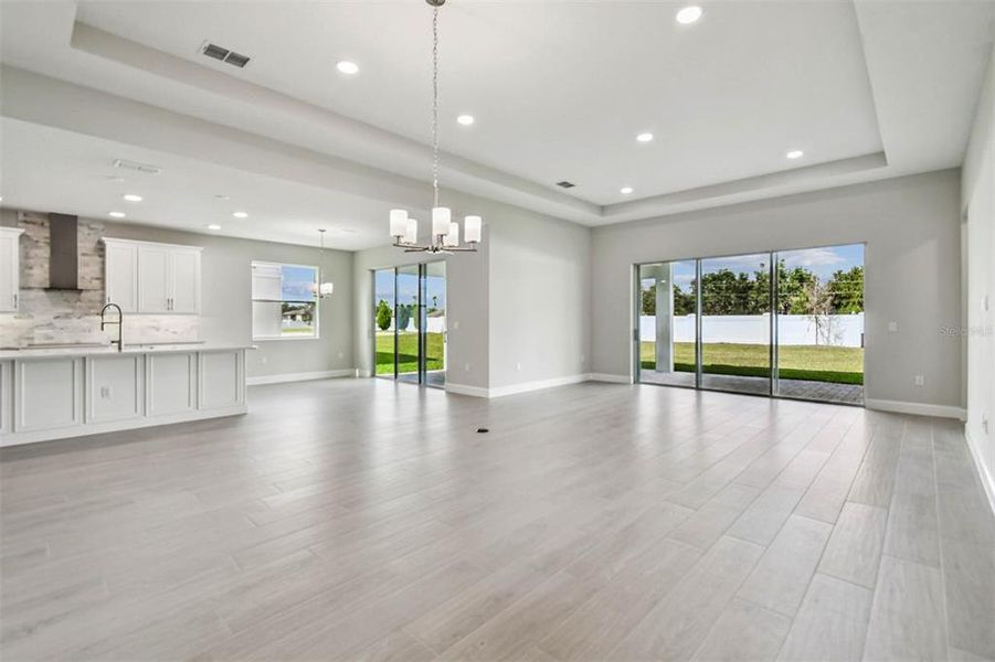 Spacious, unfurnished interior of a new home in Solace at Corner Lake, Orlando (Image 59).