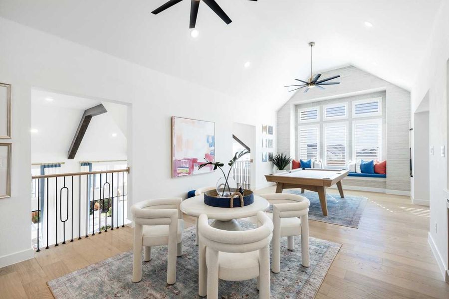 Representative Game Room - some options shown