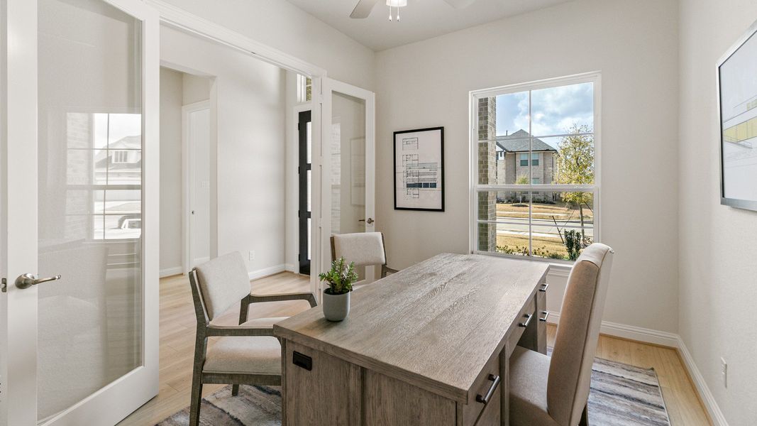 Representative furnished interior of a home built from the Tulane by DRB Homes in Grand Magnolia, Magnolia (Image 15).