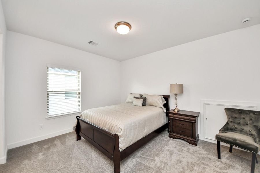 Well-sized secondary bedroom