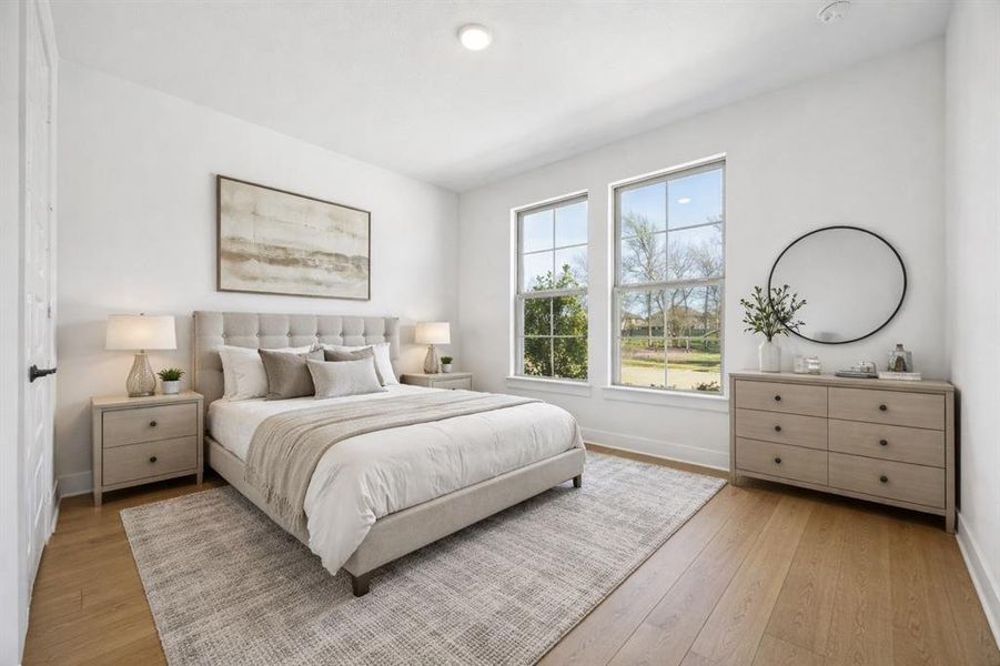Furnished interior view inside a new home in , Little Elm (Image 5).