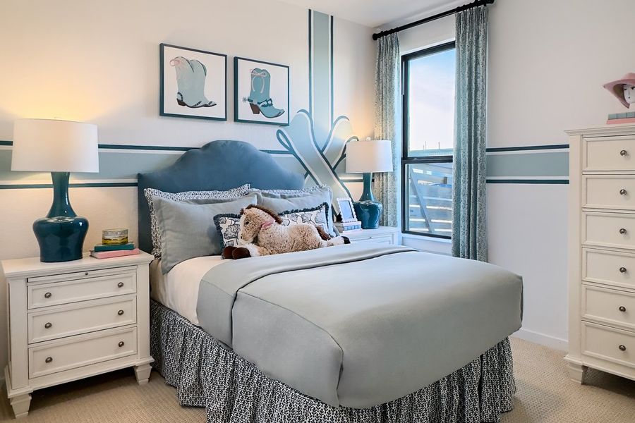Representative Secondary Bedroom - some options shown