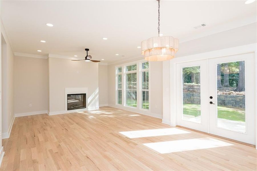 Spacious, unfurnished interior of a new home in , Atlanta (Image 36). Spacious, unfurnished interior of a new home in , Atlanta (Image 36).