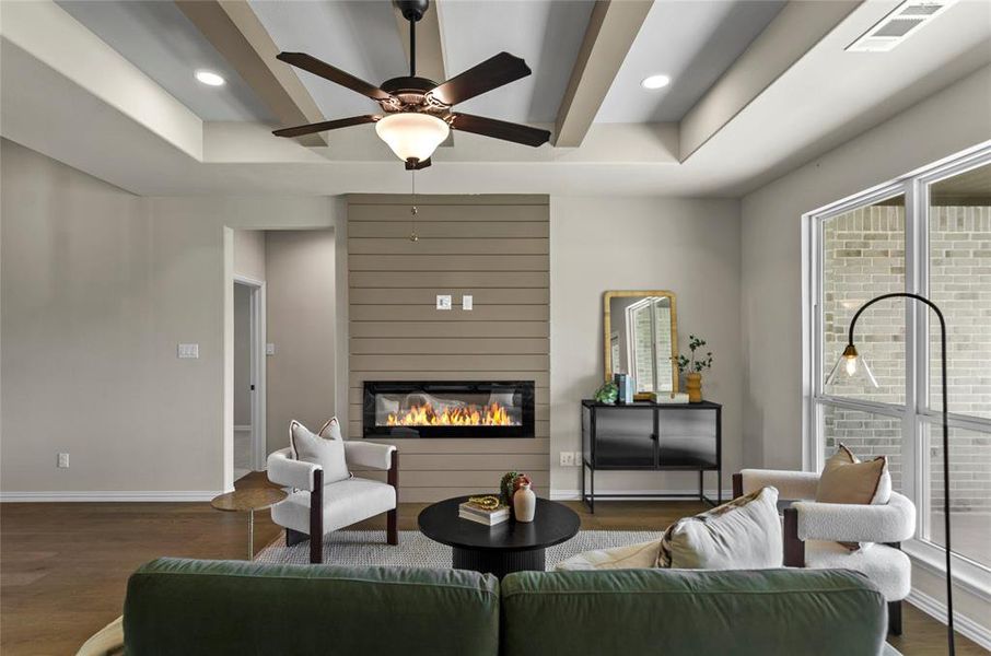 Furnished interior view inside a new home in , Paradise (Image 14).