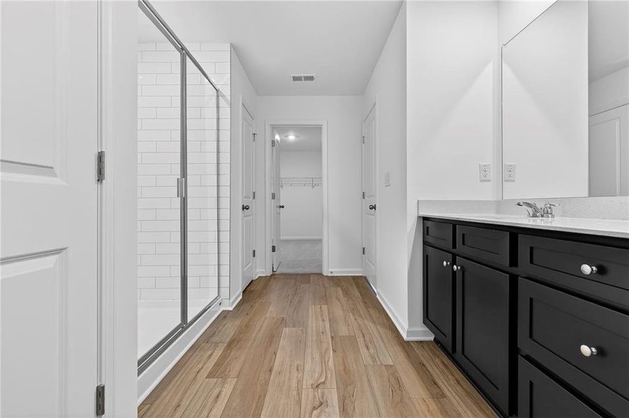 Furnished interior view inside a new home in , Lawrenceville (Image 8).