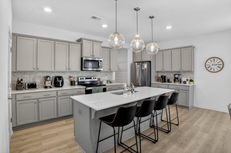 Furnished interior view inside a new home in , Summerville (Image 13). Furnished interior view inside a new home in , Summerville (Image 13).