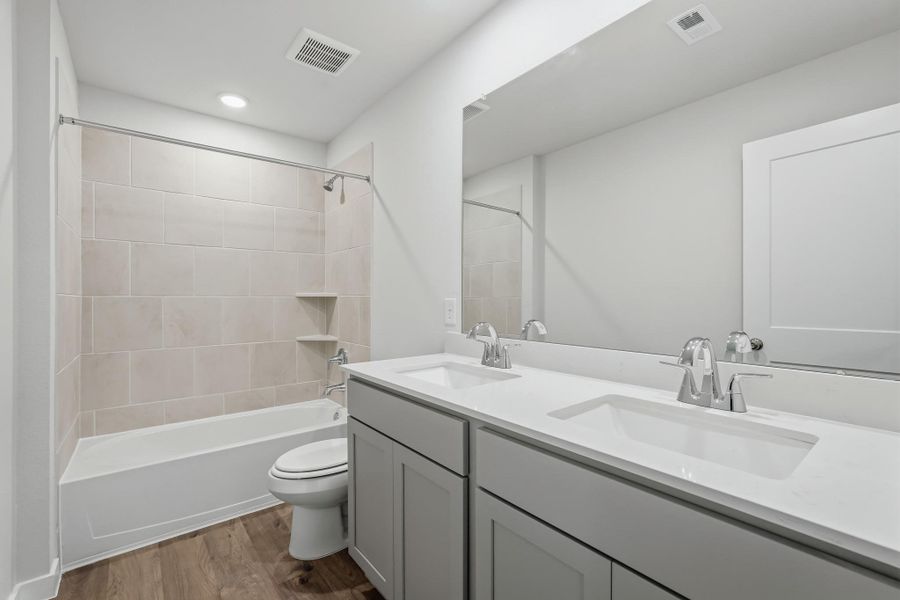 Furnished interior view inside a new home in Maple Woods, Hockley (Image 10).