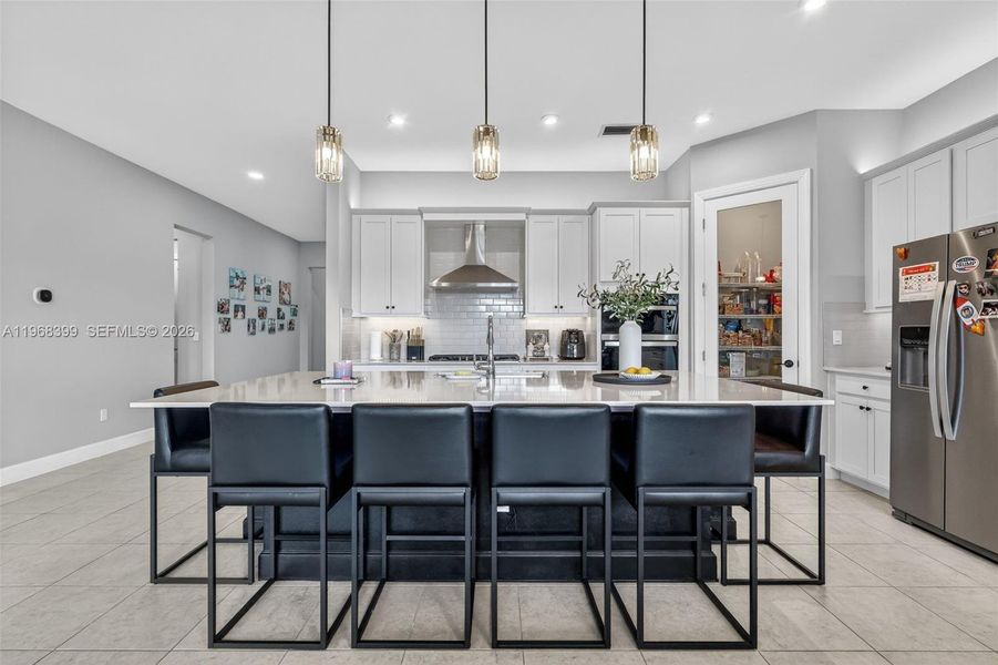 Furnished interior view inside a new home in , Port St. Lucie (Image 37).