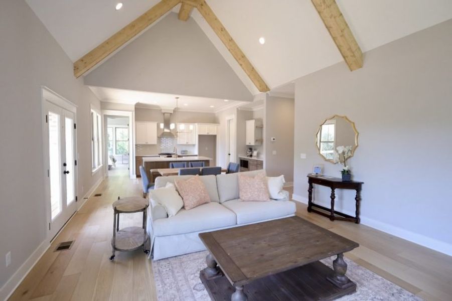 Furnished interior view inside a new home in Creekside, Cleveland (Image 38).