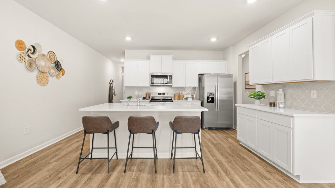 Furnished interior view inside a new home in Echo Glen, Stockbridge (Image 4).