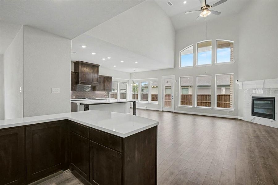 Furnished interior view inside a new home in , Mansfield (Image 12).