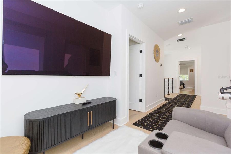 Furnished interior view inside a new home in , Tampa (Image 50).