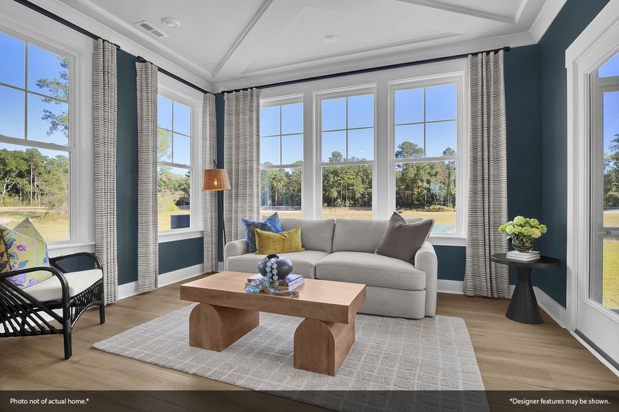 Furnished interior view inside a new home in Hewing Farms, Summerville (Image 4).