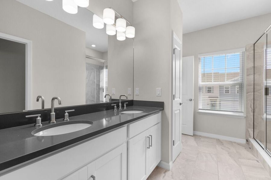 Furnished interior view inside a new home in Cherry Elm at SilverLeaf, St. Augustine (Image 6).