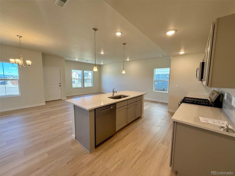 Furnished interior view inside a new home in , Watkins (Image 6).