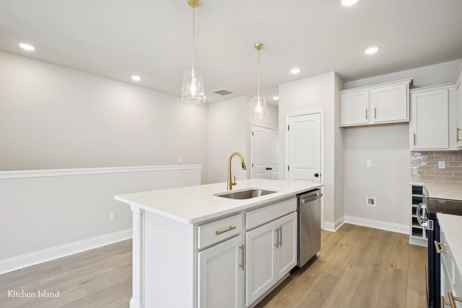 Furnished interior view inside a new home in Promenade at Clari Park, Murfreesboro (Image 6).