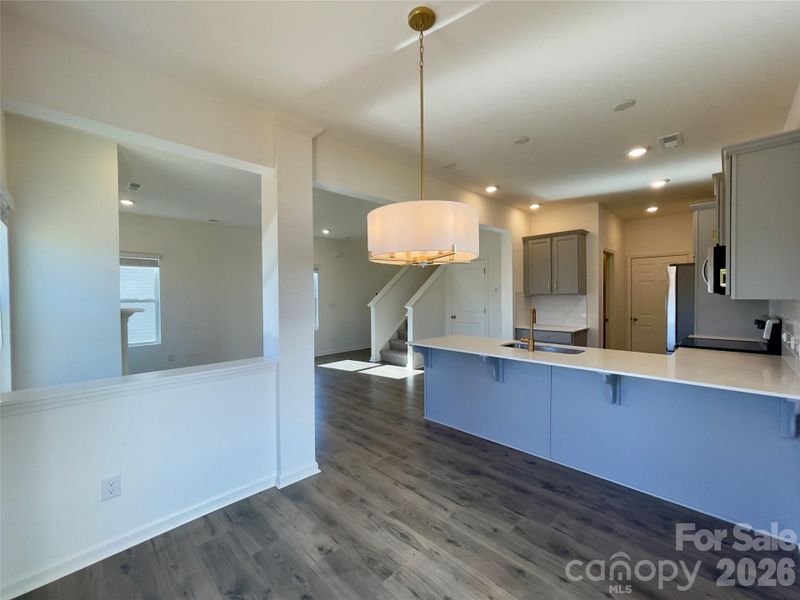 Furnished interior view inside a new home in , Peachland (Image 3).