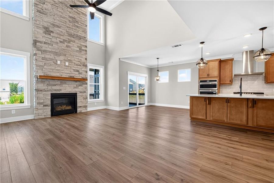 Spacious, unfurnished interior of a new home in Twin Lakes, Hoschton (Image 32).