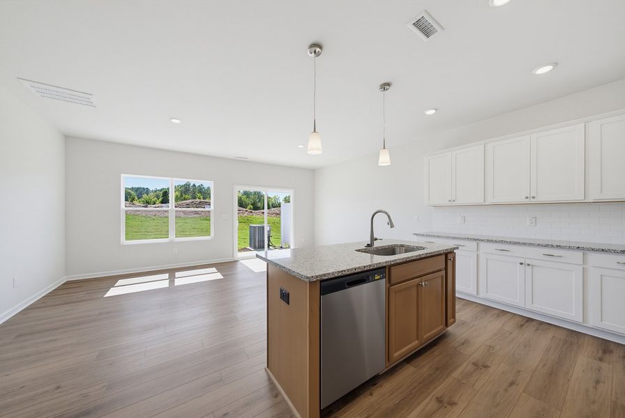 Furnished interior view inside a new home in Sweetbrier, Durham (Image 7).
