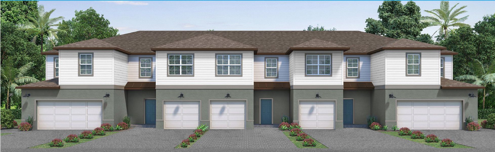 Representative exterior photo of a completed home built from the Campbell by Hartizen Homes in Connors Cove, Eustis, FL (Image 1).