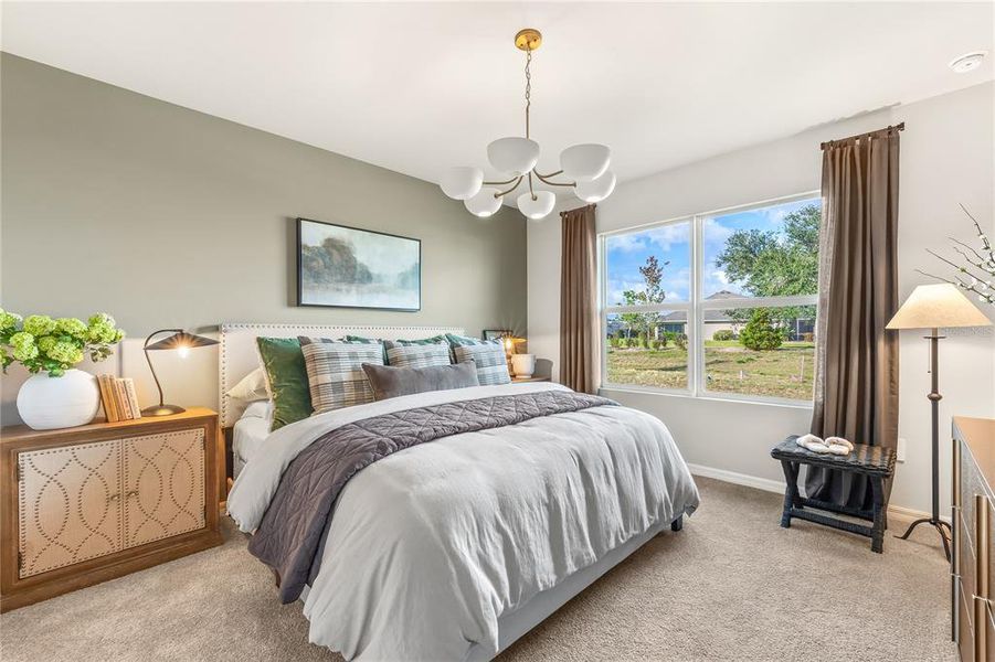 Furnished interior view inside a new home in Central Parc, North Port (Image 5). Furnished interior view inside a new home in Central Parc, North Port (Image 5).