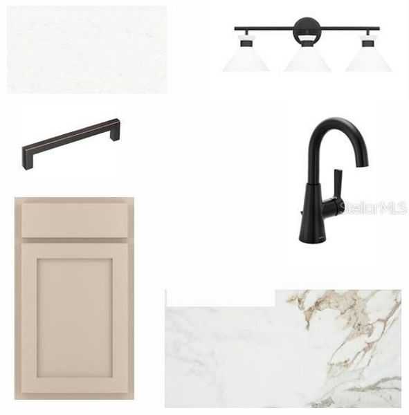 Sample of building materials used in homes in Waterset Classic Series, Apollo Beach (Image 5).