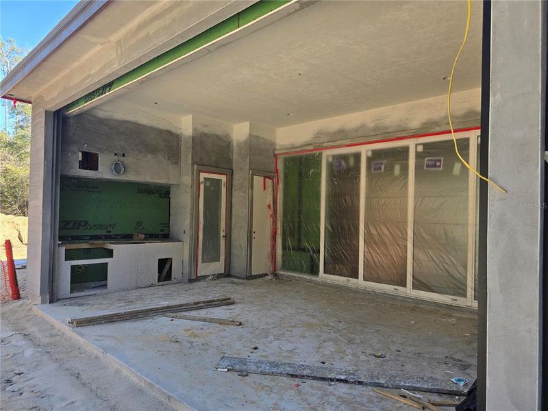 In-progress construction of a new home in , Gainesville, FL (Image 3).