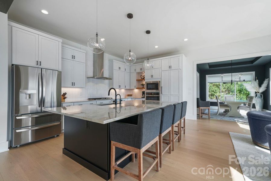Furnished interior view inside a new home in , Salisbury (Image 38).