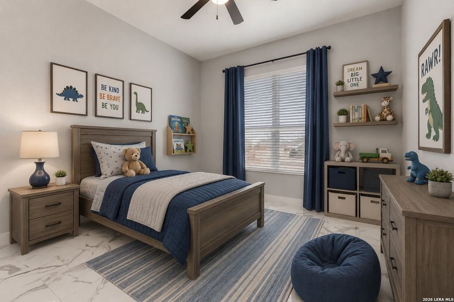 Furnished interior view inside a new home in , Atascosa (Image 17).