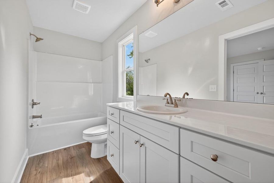 Furnished interior view inside a new home in , Statham (Image 4).