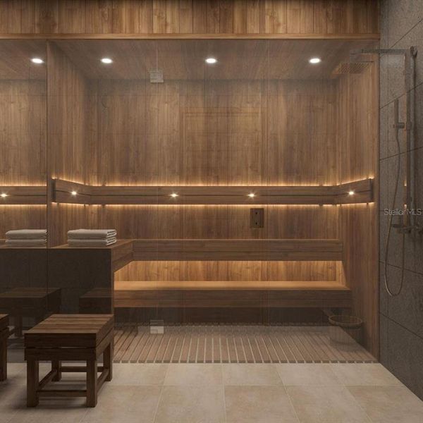 Furnished interior view inside a new home in , Sarasota (Image 3).