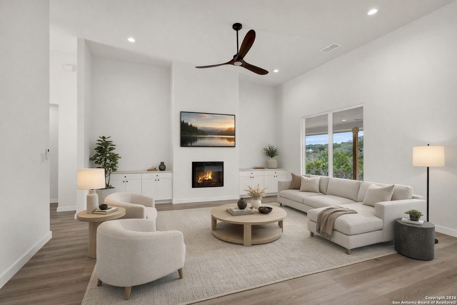 Furnished interior view inside a new home in , Canyon Lake (Image 7).