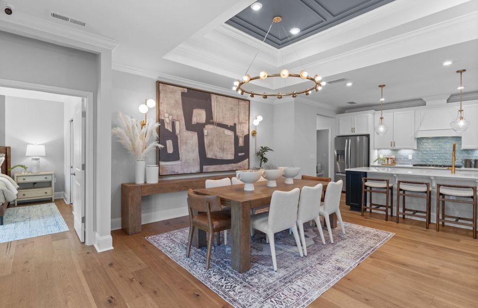 Furnished interior view inside a new home in Solserra, Shallotte (Image 19).
