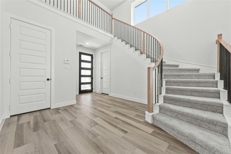 Spacious, unfurnished interior of a new home in Austin Point, Richmond (Image 18). Spacious, unfurnished interior of a new home in Austin Point, Richmond (Image 18).