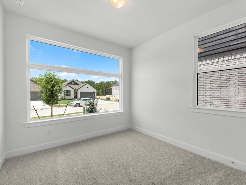 Spacious, unfurnished interior of a new home in The Trails, New Caney (Image 14).