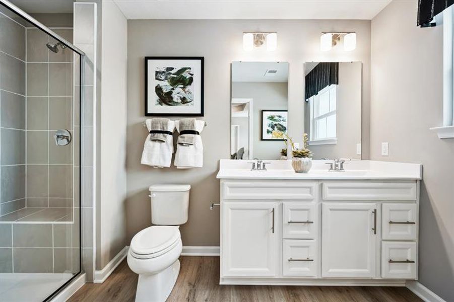 Furnished interior view inside a new home in Windsong Townhomes, Gallatin (Image 14). Furnished interior view inside a new home in Windsong Townhomes, Gallatin (Image 14).