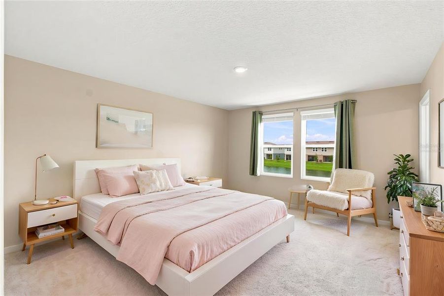 Furnished interior view inside a new home in , Kissimmee (Image 18).