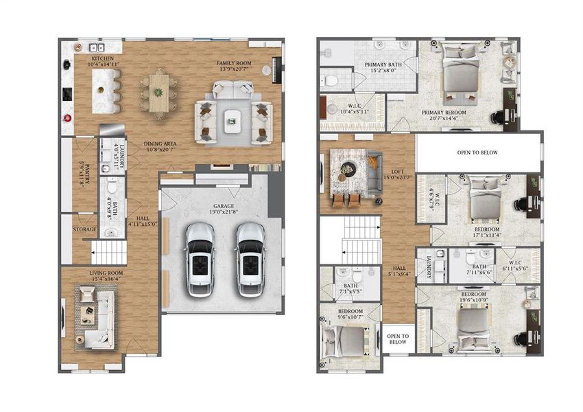 View of home floor plan
