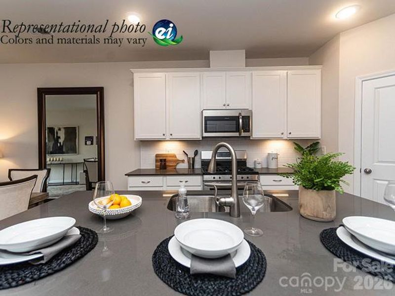 Furnished interior view inside a new home in The Vines, Charlotte (Image 14).