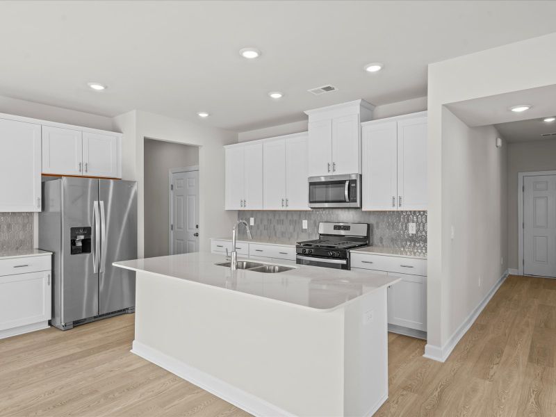 Furnished interior view inside a new home in Brayfield Manor - Signature Collection, Wellford (Image 4).