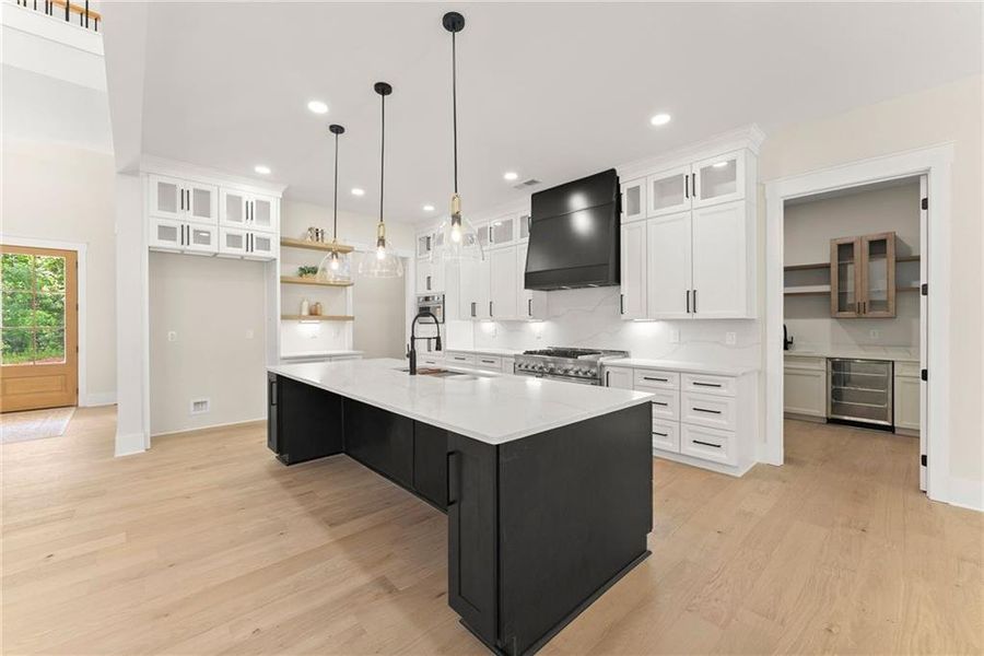 Furnished interior view inside a new home in , Hoschton (Image 12).