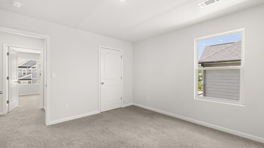 Spacious, unfurnished interior of a new home in Hamptons at Riverwood South, Dallas (Image 25). Spacious, unfurnished interior of a new home in Hamptons at Riverwood South, Dallas (Image 25).