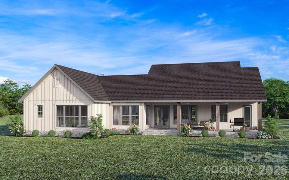 Front exterior of a new home in , Salisbury, NC, highlighting curb appeal (Image 13).