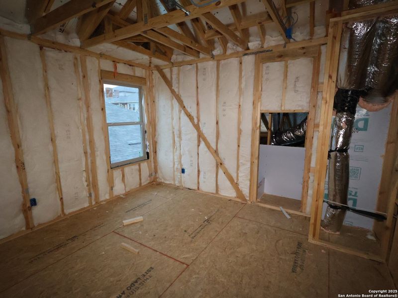 In-progress construction of a new home in Mesquite Ridge, San Antonio, TX (Image 25).
