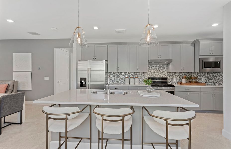 Furnished interior view inside a new home in SeaFlower, Bradenton (Image 9). Furnished interior view inside a new home in SeaFlower, Bradenton (Image 9).