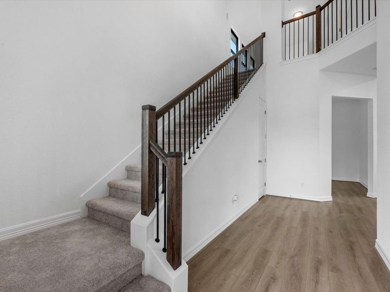 Spacious, unfurnished interior of a new home in Emory Glen, Magnolia (Image 18). Spacious, unfurnished interior of a new home in Emory Glen, Magnolia (Image 18).