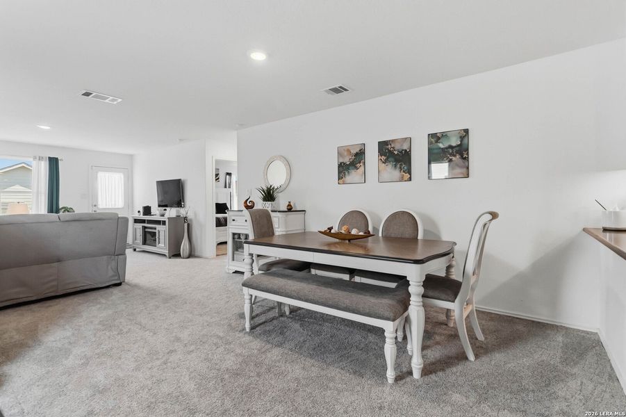 Furnished interior view inside a new home in Knox Ridge, Converse (Image 18).