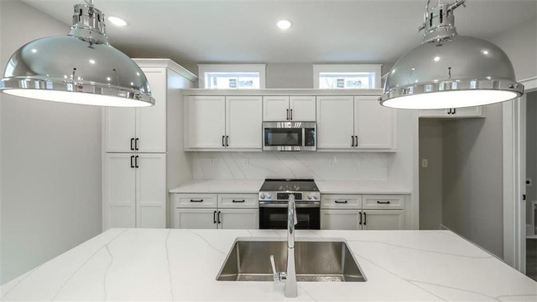 Furnished interior view inside a new home in , Bowdon (Image 4).