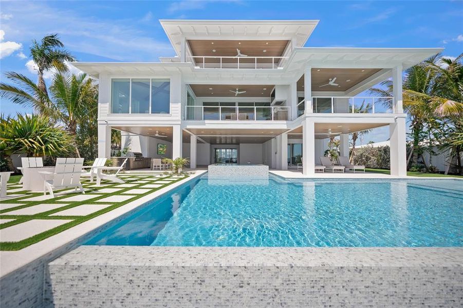 Exterior details and patio area of a home in , Holmes Beach (Image 32). Exterior details and patio area of a home in , Holmes Beach (Image 32).